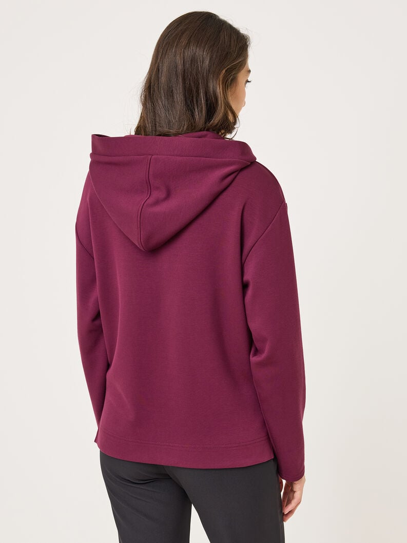 sweat à capuche - rouge taw0917-30065 acheter tamaris pull cardigans en ligne
